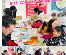 origami fun at RH Winter Carnival 02/2024